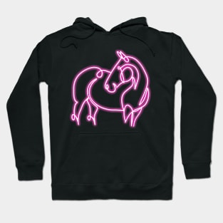 Neon Horse Hoodie